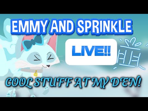 Emmy and Sprinkle: Live Den Party & Giveaway!