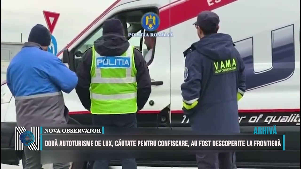 Două autoturisme de lux, căutate pentru confiscare, au fost descoperite la frontieră