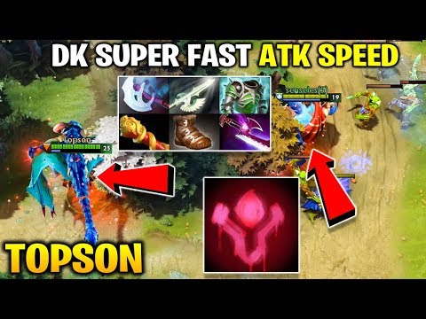 TOPSON Dragon Knight Super Fast ATK SPEED with Bloodlust