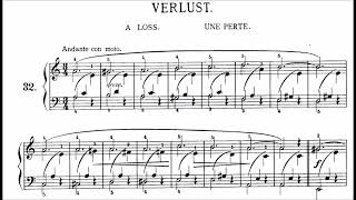 Cornelius Gurlitt :  Une perte, op 130 n° 32