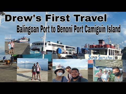 Porto Balingoan para Porto Benoni Ilha Camiguin | A primeira aventura de Drew na Ilha Camiguin | Bare TV