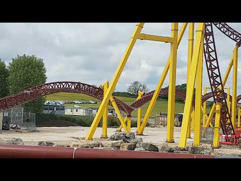 Flamingo Land New Coaster Construction Update 2021