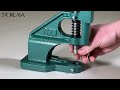 Hand Press Machine for Grommets, Eyelets, Rivets, Studs