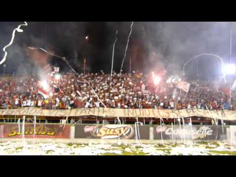 "Barra del CaracasFC en Maracay" Barra: Los Demonios Rojos • Club: Caracas