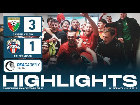 Cassina Calcio - F.C. Cernusco 3-1 | Gol & Highlights | Prima Categoria 2025/26