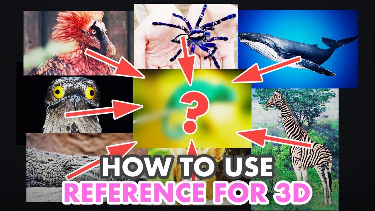 How to Correctly Use Reference Images as a 3D Artist
