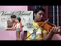 Kannil Kannil Song Violin Cover