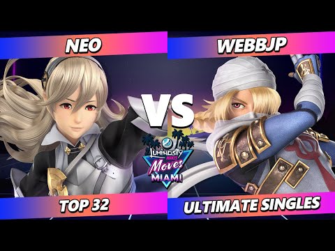 LMM Miami 2023 - Neo (Corrin) Vs. WebbJP (Sheik) Smash Ultimate - SSBU