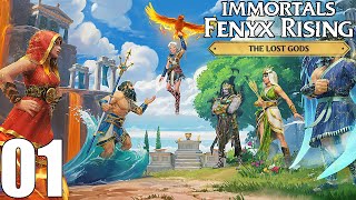 IMMORTALS FENYX RISING THE LOST GODS DLC 3 - Gameplay Walkhtrough Part 01 - PC