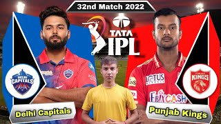 DC vs PBKS IPL 2022 32nd Match Prediction & Dream11 - Delhi vs Punjab | Brabourne Pitch Report| LIVE