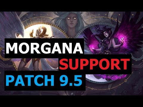 Progamer Play Morgana Support Patch 9.5 Korean Pro Replays