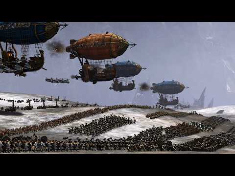 Warhammer Dwarfs VS Skaven Cinematic Battle