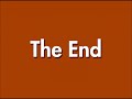 The End The Selznick Studio Same As Opening 1953