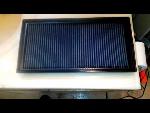 K&N Air Filter Cleaning (VW Jetta TDI Mk4)