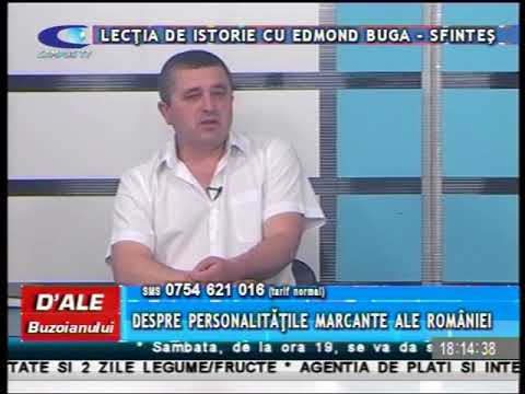 D ALE BUZOIANULUI 18 MAI BUGA SFINTES LECTIA DE ISTORIE