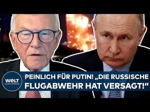 UKRAINE-KRIEG: Peinlich für Putin! "Die russische Flugabwehr hat versagt!" Ex-General mit Klartext
