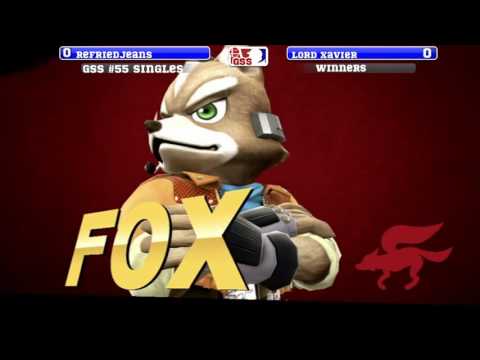 55 Singles- Refried Jeans vs HSG | Lord Xavier - SSB4 Winners - Smash 4- Smash for Wii U