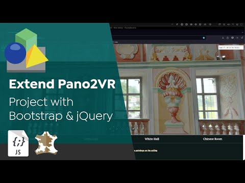 Extending Pano2VR | Project with Bootstrap and jQuery