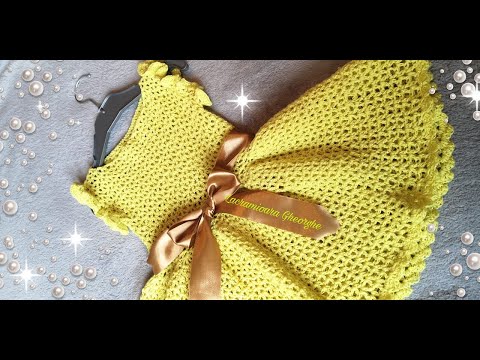 How to Crochet a Summer Dress for a 1-Year-Old