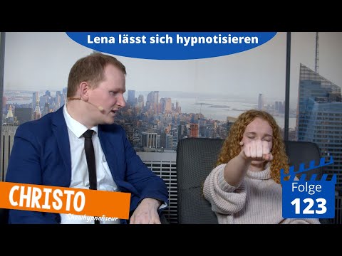 Lena lässt sich hypnotisieren! - Showhypnose (Folge 123)