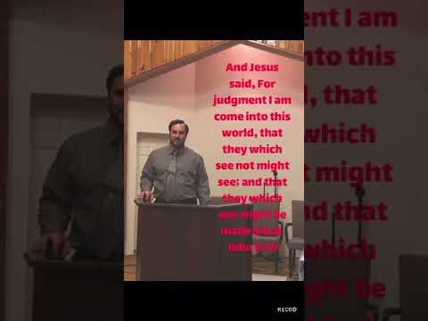 Pastor Jacob preaching John 9