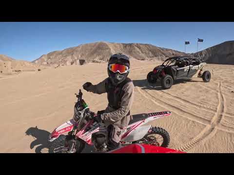 Superstition Mtn. Ca.- Previous Wind Storm left fresh Sand Runs