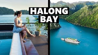HALONG BAY LUXURY CRUISE: IT DOESN'T GET BETTER THAN THIS!! (Vietnam Vlog 2019)