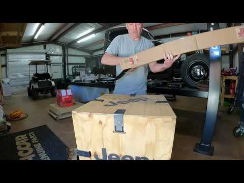 Unboxing JKS Jeep Gladiator FRT Track Bar JKSOGS123