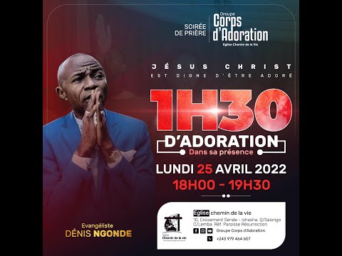 Denis Ngode dans 1h30 d'Adoration  #adoration #denisNgode #gospelmusic #prierechretienne