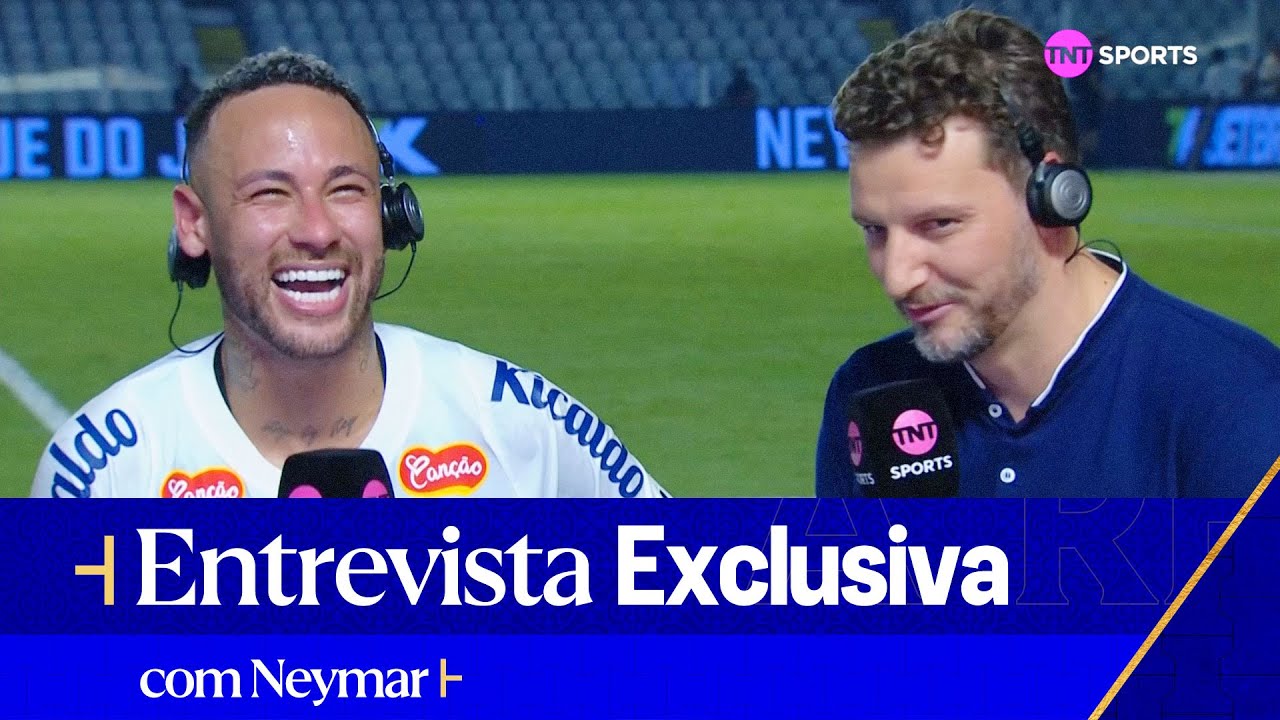NEYMAR NÃO FOGE DAS PERGUNTAS, REVELA OBJETIVOS FUTUROS COM SANTOS E SELEÇÃO E RESUME: FELICIDADE