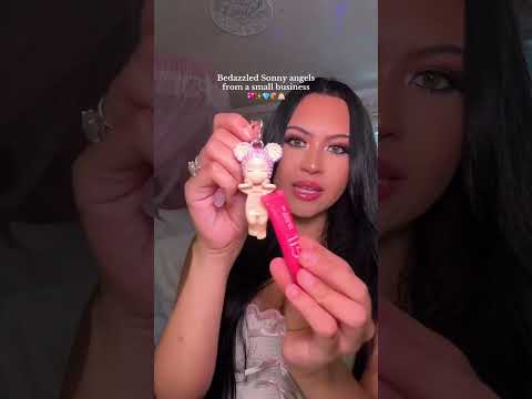Review of Sonnyangelsxoo 🥹💓 Get your bedazzled sonny angels now! #sonnyangel
