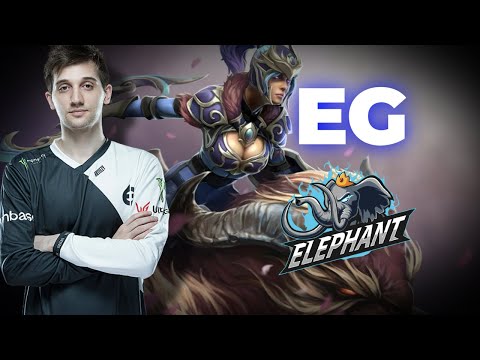EG vs Elephant - INTENSE roshan team fight THE INTERNATIONAL 10