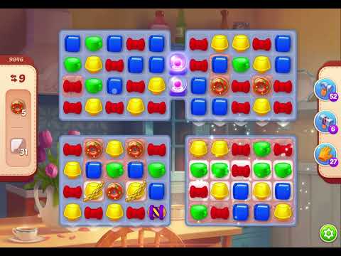 HomeScapes Level 9846 no boosters (9896 for other countries)