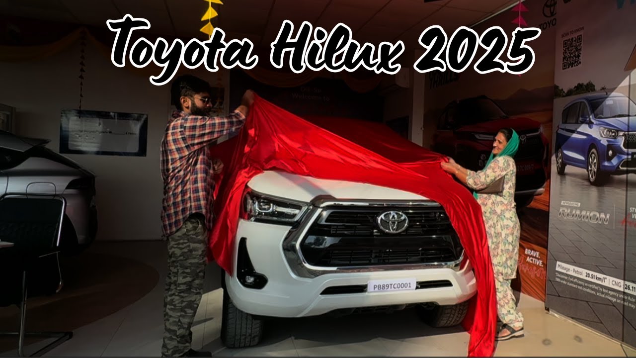 Taking Delivery of my Dream Car || TOYOTA HILUX 2025 ||