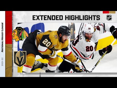 Chicago Blackhawks vs Vegas Golden Knights Jan 8, 2022 HIGHLIGHTS
