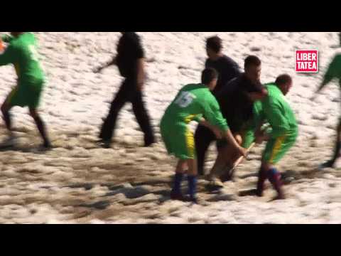 Ovidiu Ranete, de la Tisău, a alergat arbitrul cu... lopata