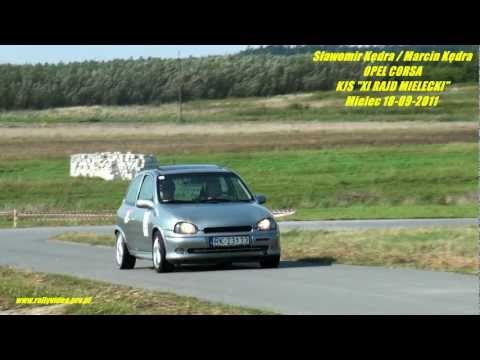 Sławomir Kędra / Marcin Kędra OPEL CORSA - KJS "XI RAJD MIELECKI" Mielec 18-09-2011
