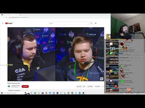Forsen Reacts to flusha hacking clips