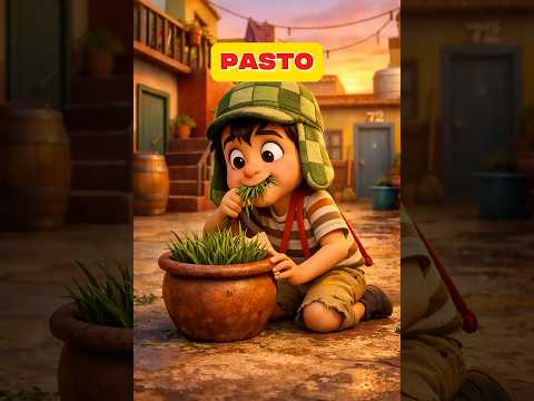 ¿POR QUÉ EL CHAVO ESTÁ COMIENDO PASTO? 🌿