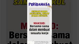 Download lagu Ringan sama dijinjing, berat sama dipikul - Peribahasa pilihan dan Maksud | Jenis-Jenis Peribahasa mp3