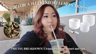 WORTH IT?! | Civana Wellness Resort Price Breakdown & Debrief