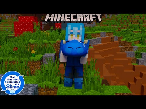 I Played That Time I Got Reincarnated As A Slime Minecraft Anime Mod For the FIRST TIME!