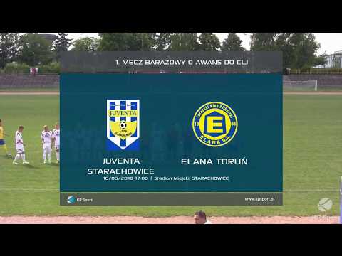 Juventa Starachowice - Elana Toruń / Baraż o CLJ / Skrót [16/06/2018]