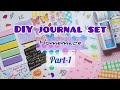 Part 1 DIY Journal Kit At Home Handmade Journal Set Idea Journal Supplies Journal Stationary