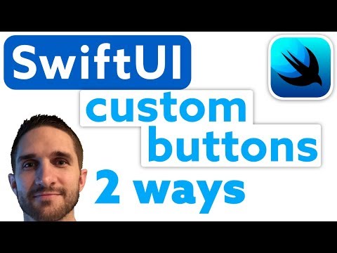 SwiftUI: How to make Custom Buttons in 2 different ways | iOS thumbnail