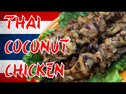 Grill Master’s Secret: Perfect Thai Coconut Chicken Skewers!