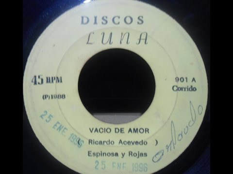 Espinosa y Rojas - Jugaste Mal (© ℗ 1988)