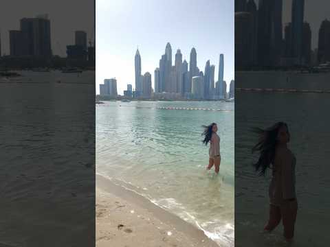 Beach calling🌊🐚🦋 #beach #trending #dubai #jumeirah #fivepalmjumeirah