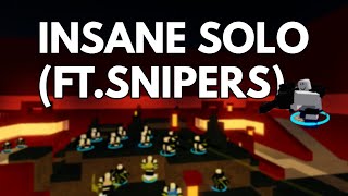 Solo Insane (Magma Chamber) | Roblox [Gameplay]