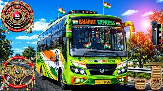 Bus Masters: India Simulator 3D - Luxury Coach NEW Indian Bus Driving in India - Android GamePlay